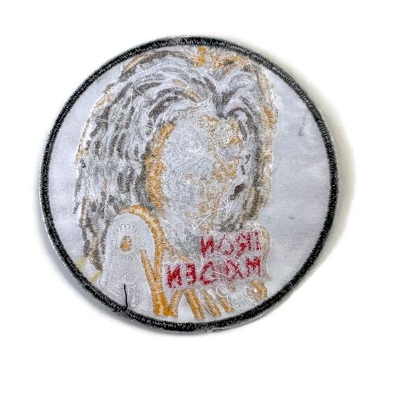 Iron Maiden Classic Eddie Head Embroidered Patch - Picture 3 of 3